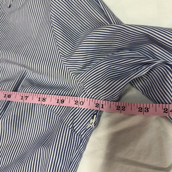Lilly Pulitzer Dress, Blue and White Striped, ADORABLE!!!! SIZE 12, EUC. - Picture 12 of 16